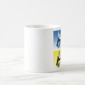 Doberman Pinscher Pop Art Kaffeetasse (Mittel)