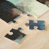 Doberman Pinscher Portrait Puzzle (Seite)