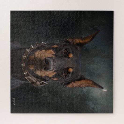 Doberman Pinscher Puzzle (Horizontal)