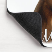 Doberman Pinscher (rot) Mama 2 Mousepad (Ecke)