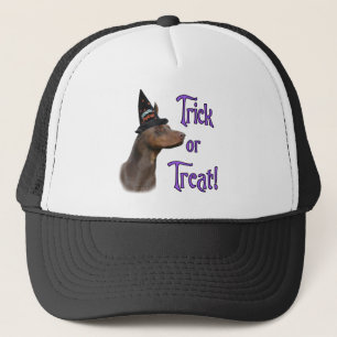 Doberman Pinscher (rot) Trick Truckerkappe