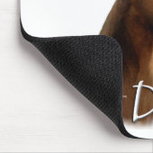 Doberman Pinscher (rot) Vater 2 Mousepad (Ecke)