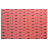 Doberman Pinscher Running Red Dog Kunstwerk Stoff (Fat Quarter (45,7 x 55,9 cm))