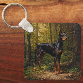 Doberman Pinscher Schlüsselanhänger