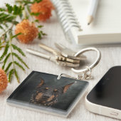 Doberman Pinscher Schlüsselanhänger (Vorderseite rechts)