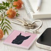 Doberman Pinscher Schlüsselanhänger (Vorderseite rechts)