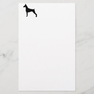 doberman pinscher silo black.png briefpapier