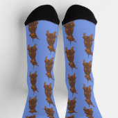 Doberman Pinscher Socken (Oben)