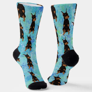 Doberman Pinscher Socks Socken