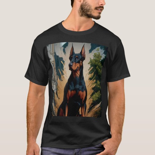 Doberman Pinscher T-Shirt (Vorderseite)