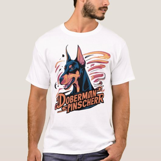 Doberman Pinscher T-Shirt (Vorderseite)