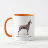 Doberman Pinscher Tasse (Links)