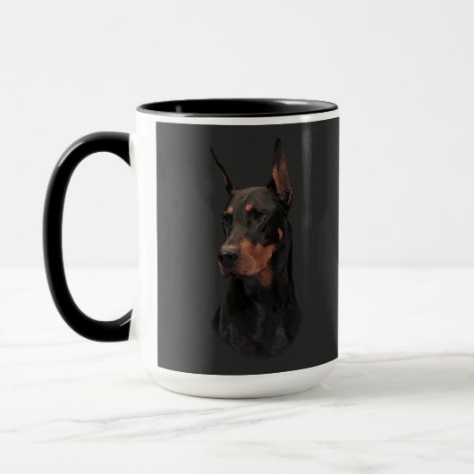 Doberman Pinscher Tasse (Links)