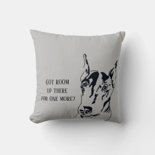 Doberman Pinscher Throw Pillow Kissen