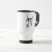 Doberman Pinscher Travel Mug Reisebecher (VorderseiteRechts)