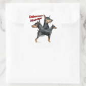 Doberman Pinscher Trio 2 - Sticker (Tasche)