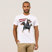 Doberman Pinscher Trio 2 T-Shirt (Vorne ganz)
