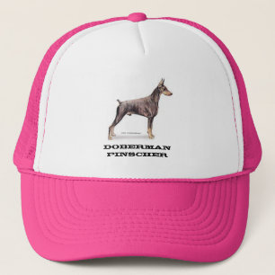 Doberman Pinscher Truckerkappe