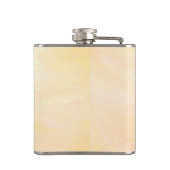 Doberman Pinscher Unzugeschnittene Malerei Origina Flachmann (Rückseite)