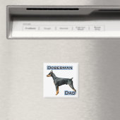 Doberman Pinscher Vater 4 - Magnet (In Situ (Geschirrspüler))