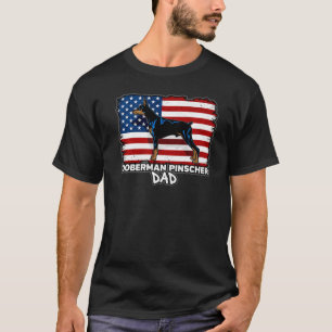 Doberman Pinscher Vater Dog for Men T-Shirt