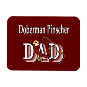 Doberman Pinscher Vater Magnet