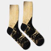 Doberman Pinscher Vintag Altes Foto Socken (Rechts)