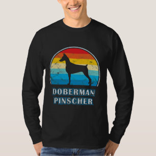 Doberman Pinscher Vintag Design Dog T-Shirt