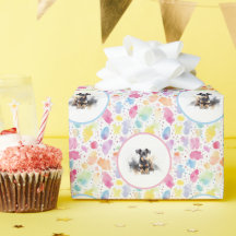 Doberman Pinscher Watercolor Geburtstagsblatt