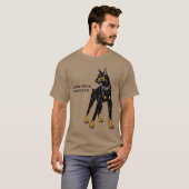 Doberman-Pinsel T-Shirt (Vorne ganz)