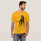 Doberman-Pinsel T-Shirt (Vorne ganz)