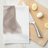 Doberman Portrait Handtuch (Viertel Falte)