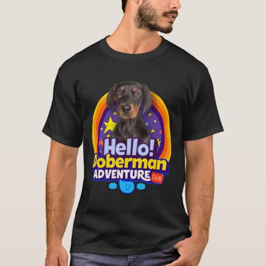 Doberman Puppy Dog T-Shirt (Vorderseite)