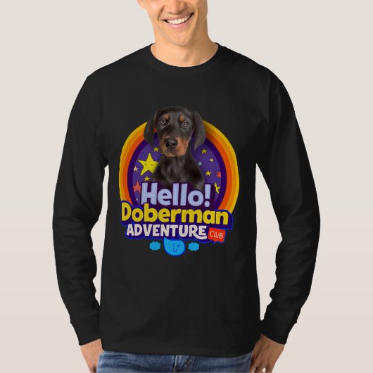 Doberman Puppy Dog T-Shirt (Vorderseite)