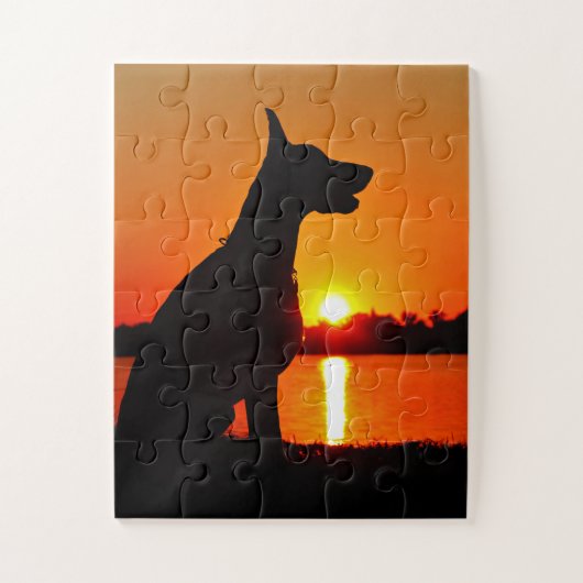 Doberman Puzzle (Vertikal)