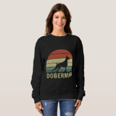 Doberman Rasta Sweatshirt (Vorne ganz)