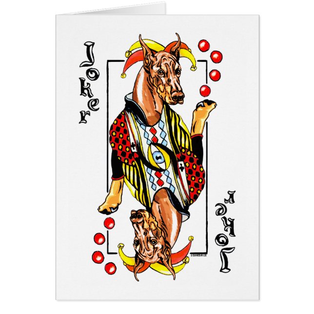 Doberman Red Joker (Vorne)