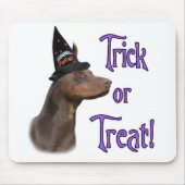 Doberman Red Trick Mousepad (Vorne)