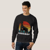 Doberman Retro 625 Sweatshirt (Vorne ganz)