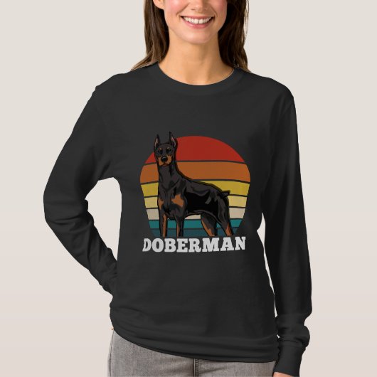 Doberman Retro 625 T-Shirt (Vorderseite)