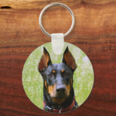 Doberman Schlüsselanhänger (Vorderseite)