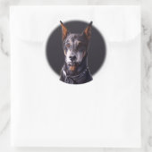 Doberman Stickers Doberman Pinscher Dog Stickers (Tasche)