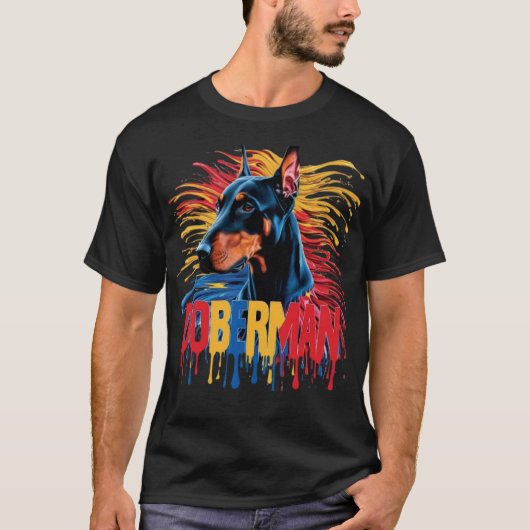 Doberman T-Shirt (Vorderseite)