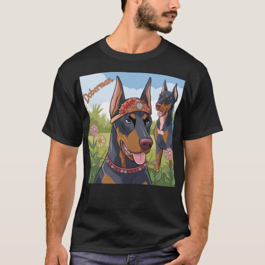 Doberman T-Shirt (Vorderseite)