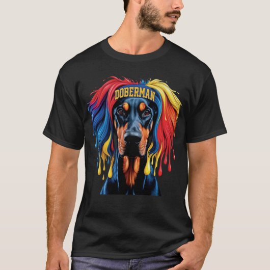 Doberman T-Shirt (Vorderseite)