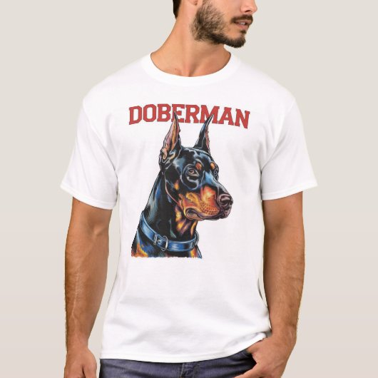 Doberman T-Shirt (Vorderseite)