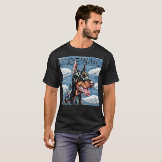 Doberman T-Shirt (Vorne ganz)