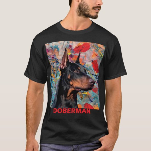 Doberman T-Shirt (Vorderseite)