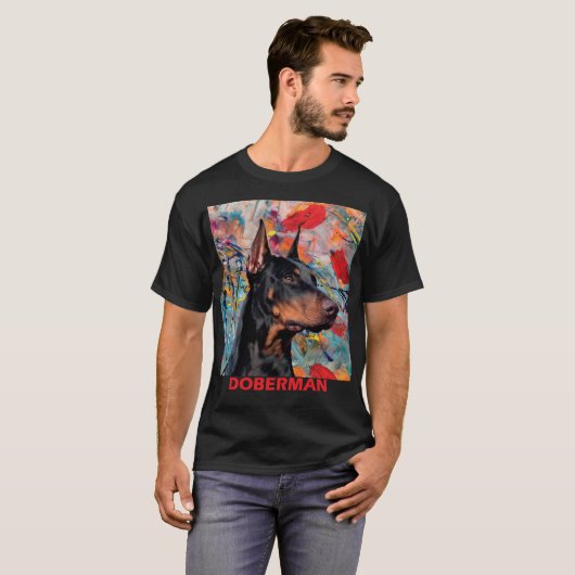 Doberman T-Shirt (Vorne ganz)
