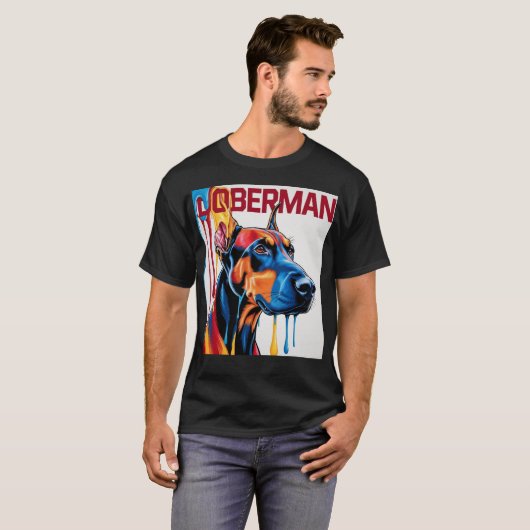 Doberman T-Shirt (Vorne ganz)